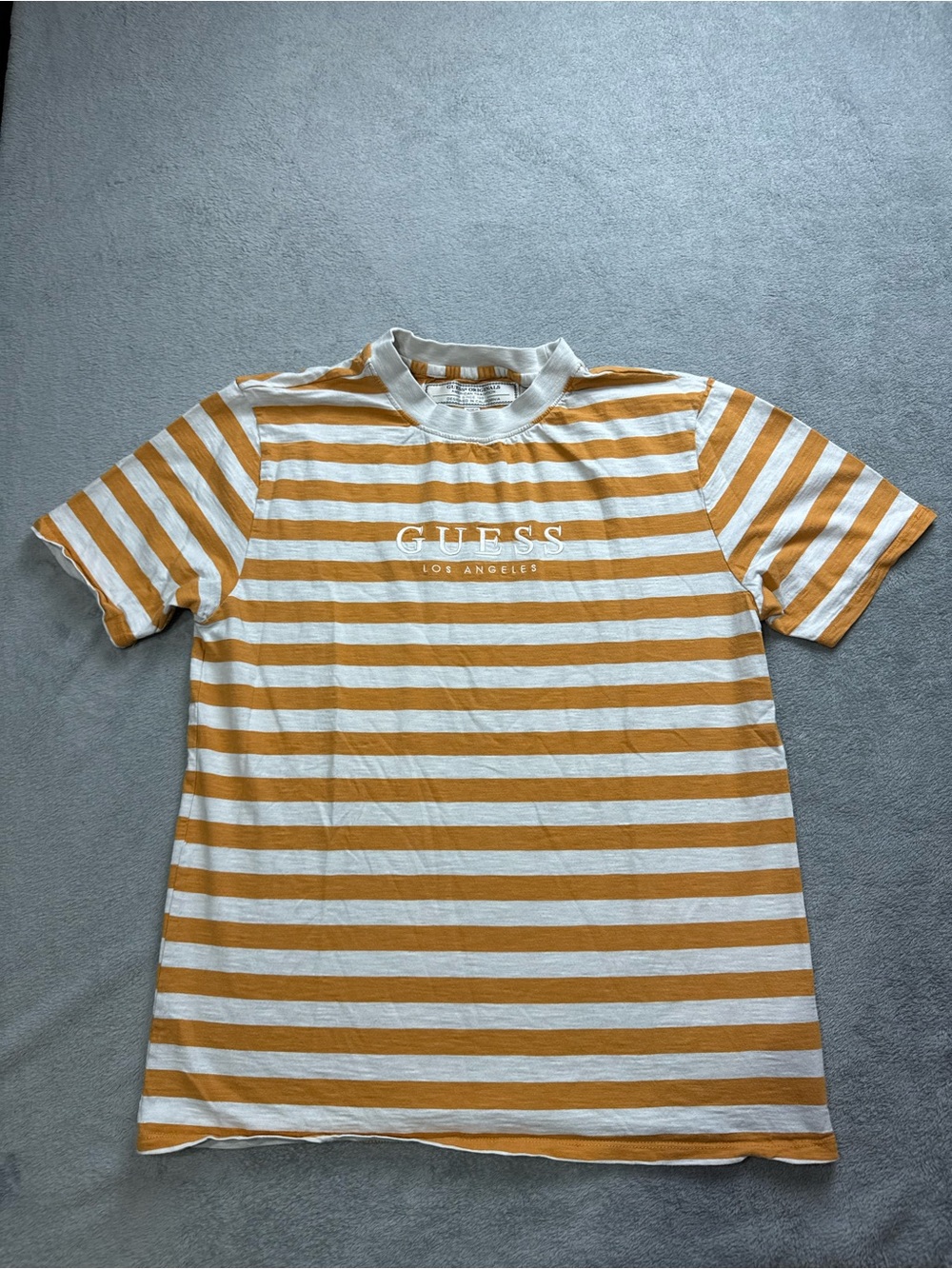 Vintage Guess Los Angeles Striped Shirt 1990s Size Small